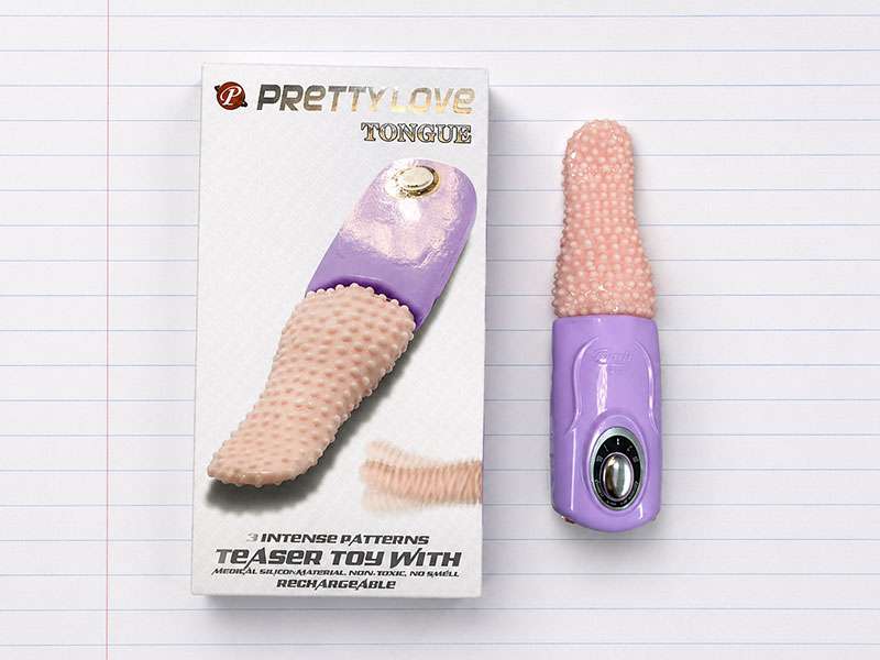 Hộp lưỡi rung Pretty Love Tongue